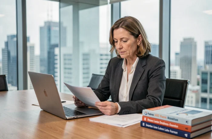 Avocate en droit du travail consultant des textes juridiques sur la loi travail et les droits des salariés